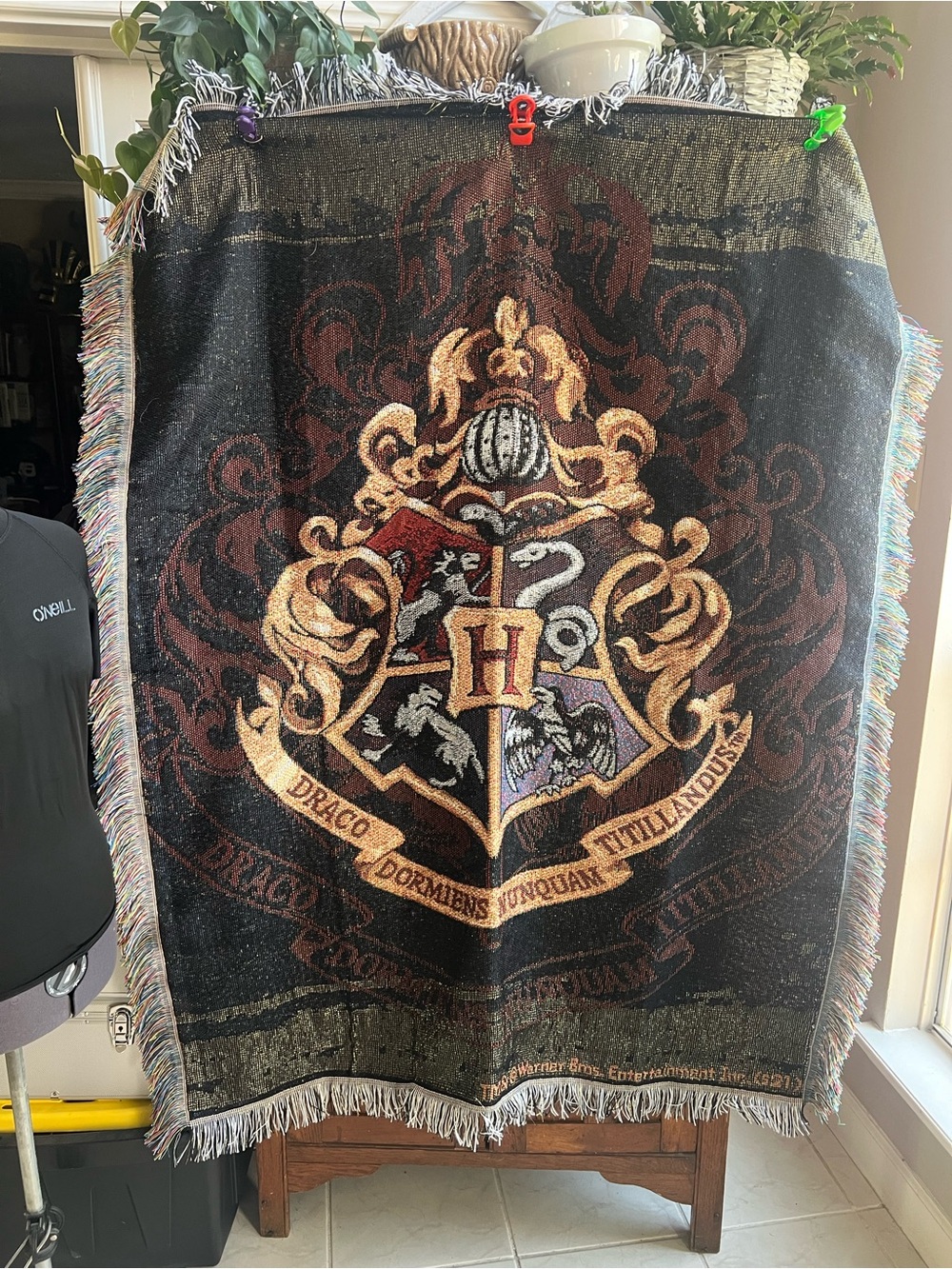 Hogwarts/Harry Potter blanket size 44”x58”